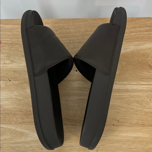 Alo expresso Brown Slide Sandals unisex - Picture 7 of 15